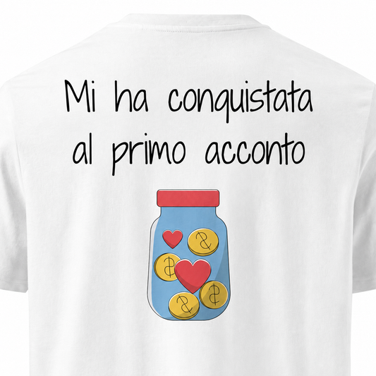 Mi ha conquistato al primo acconto